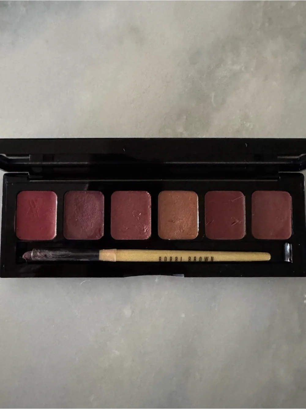 Bobbi Brown Pink & Gold Lip Palette Six Shades